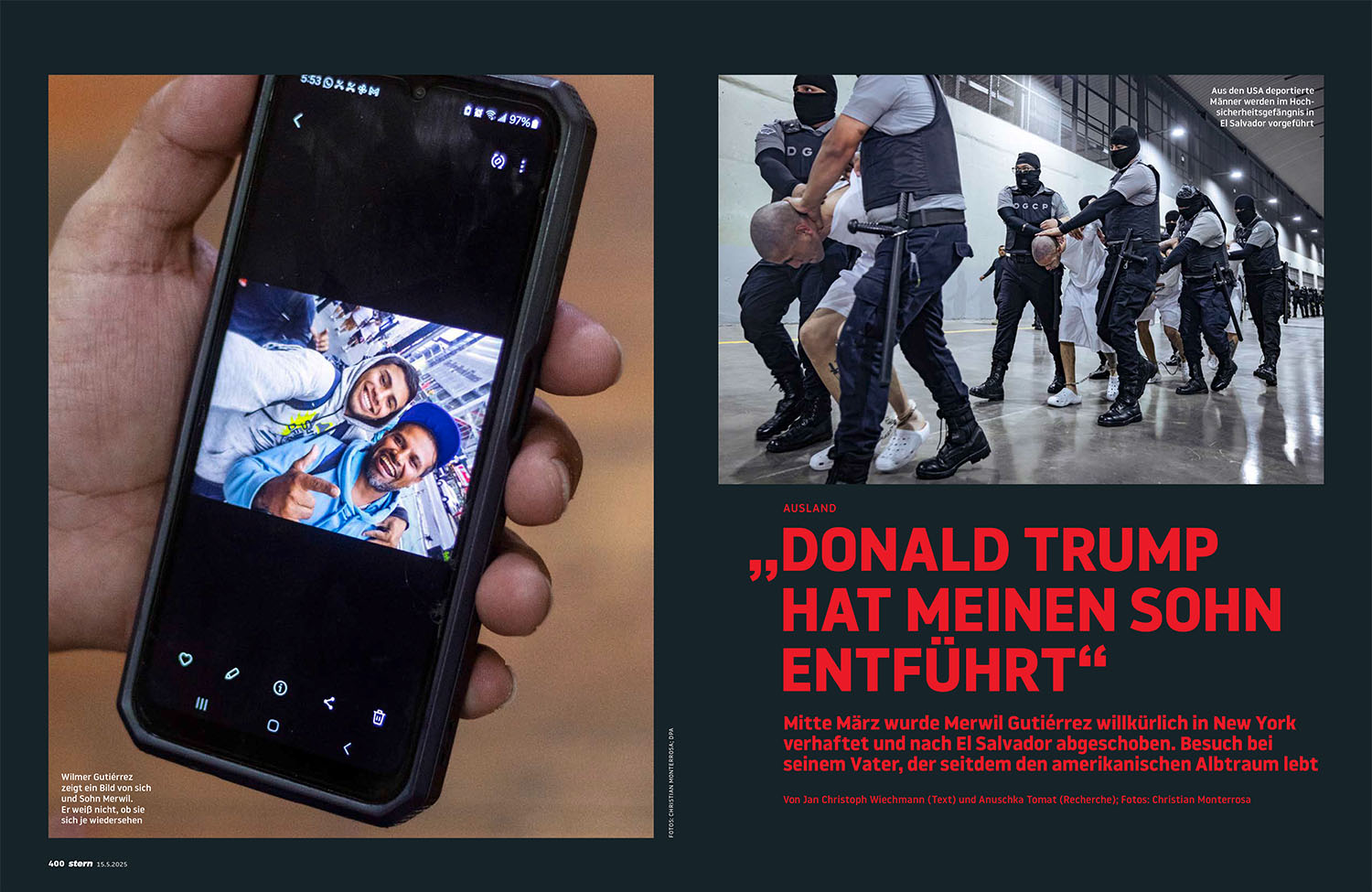 Stern: Donald Trump hat meinen Sohn Entführt (PDF öffnet sich in einem neuen Tab)